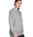 Gildan SF000 Adult Softstyle Fleece Crew Neck Swea in Rs sport grey side view