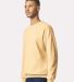 Gildan SF000 Adult Softstyle Fleece Crew Neck Swea in Yellow haze side view