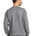 Gildan SF000 Adult Softstyle Fleece Crew Neck Swea in Rs sport grey back view