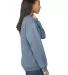 Gildan SF000 Adult Softstyle® Fleece Crew Sweatsh in Stone blue side view