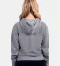 Next Level Apparel 9304 Adult Sueded French Terry  HEATHER GRAY back view