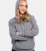 Next Level Apparel 9304 Adult Sueded French Terry  HEATHER GRAY front view
