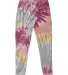 Tie-Dye CD8999 Ladies' Jogger Pant in Desert rose front view