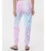 Tie-Dye CD8999 Ladies' Jogger Pant in Cotton candy back view
