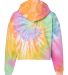 Tie-Dye CD8333 Ladies' Cropped Hooded Sweatshirt in Eternity