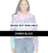 Tie-Dye CD8333 Ladies' Cropped Hooded Sweatshirt SPIDER BLACK front view