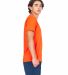 US Blanks US2000 Men's Made in USA Short Sleeve Cr in Orange side view