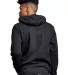 Russel Athletic 82ONSM Unisex Cotton Classic Hoode in Black back view