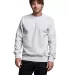 Russel Athletic 82RNSM Unisex Cotton Classic Crew  in Athletic heather front view