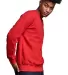 Russel Athletic 82RNSM Unisex Cotton Classic Crew  in True red side view