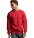 Russel Athletic 698HBM Unisex Dri-Power® Crewneck in Cardinal front view