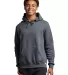 Russel Athletic 695HBM Unisex Dri-Power® Hooded S BLACK HEATHER front view