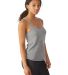 Alternative Apparel AA1927 Womens Meegs Racerback  in Eco grey side view