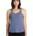 Alternative Apparel AA1927 Womens Meegs Racerback  ECO PACIFIC BLUE front view