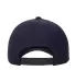 Yupoong-Flex Fit 5789M Classic Premium Snapback Ca in Navy back view