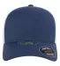 Yupoong-Flex Fit 5511UP Unipanel Cap in Melange navy/ white front view