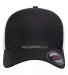 Yupoong-Flex Fit 5511UP Unipanel Cap in Black/ white front view