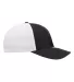 Yupoong-Flex Fit 5511UP Unipanel Cap in Black/ white side view