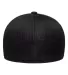 Yupoong-Flex Fit 5511UP Unipanel Cap in Black back view