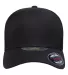 Yupoong-Flex Fit 5511UP Unipanel Cap in Black front view