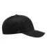 Yupoong-Flex Fit 5511UP Unipanel Cap in Black side view