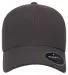 Yupoong-Flex Fit 6100NU Adult NU Hat in Dark grey front view