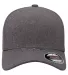 Yupoong-Flex Fit 5577UP Adult Unipanel Melange Hat in Melange heather front view