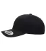 Yupoong-Flex Fit 6389 Cvc Twill Hat in Black side view