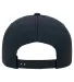 Yupoong-Flex Fit 6389 Cvc Twill Hat in Navy back view