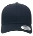 Yupoong-Flex Fit 6389 Cvc Twill Hat in Navy front view