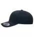 Yupoong-Flex Fit 6389 Cvc Twill Hat in Navy side view
