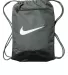 Nike NKDM3978  Brasilia Drawstring Pack in Flintgrey front view