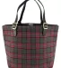 Backpacker BP8081 Around Town Tote RED GRAY front view
