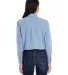 Backpacker BP7036 Ladies' Yarn-Dyed Micro-Check Wo FRENCH BLUE back view