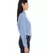 Backpacker BP7036 Ladies' Yarn-Dyed Micro-Check Wo FRENCH BLUE side view
