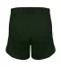 Alleson Athletic 2273 Youth Stride Shorts Forest/ White back view