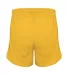 Alleson Athletic 2273 Youth Stride Shorts Gold/ White back view