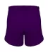 Alleson Athletic 2273 Youth Stride Shorts Purple/ White back view