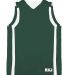 Alleson Athletic 2551 Youth B-Core B-Slam Reversib Forest/ White front view