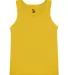 Alleson Athletic 2662 Youth B-Core Tank Top Gold front view