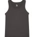 Alleson Athletic 2662 Youth B-Core Tank Top Graphite front view