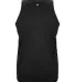 Alleson Athletic 2667 Youth Stride Singlet Black/ White back view