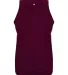 Alleson Athletic 2667 Youth Stride Singlet Maroon/ White back view