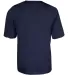Alleson Athletic 2930 B-Core Youth Placket Jersey in Navy back view