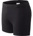 Alleson Athletic 4614 Women's Compression 4'' Inse Black side view