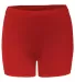 Alleson Athletic 4614 Women's Compression 4'' Inse Red front view