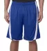 Alleson Athletic 7244 B-Core B-Slam Reversible Sho Royal/ White front view