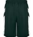 Alleson Athletic 7266 B-Pivot Rev. Shorts in Forest/ white