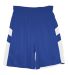 Alleson Athletic 7266 B-Pivot Rev. Shorts in Royal/ white