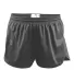 Alleson Athletic 7272 B-Core Track Shorts Graphite front view